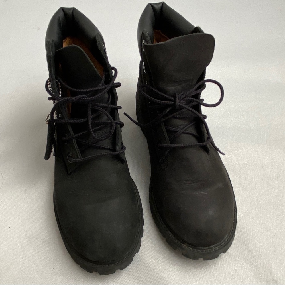 Timberland Classic black waterproof work boots
